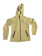 Nike Tech Fleece Full Zip Hoodie & Jogger Set – Olive Green (Women XS)