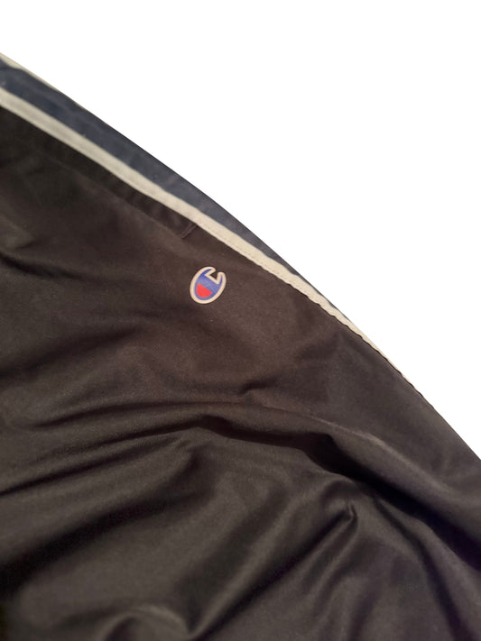 Champion Side Stripe Track Pants – Black/Navy/White