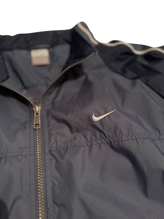 Nike Windbreaker Track Jacket – Navy & Grey