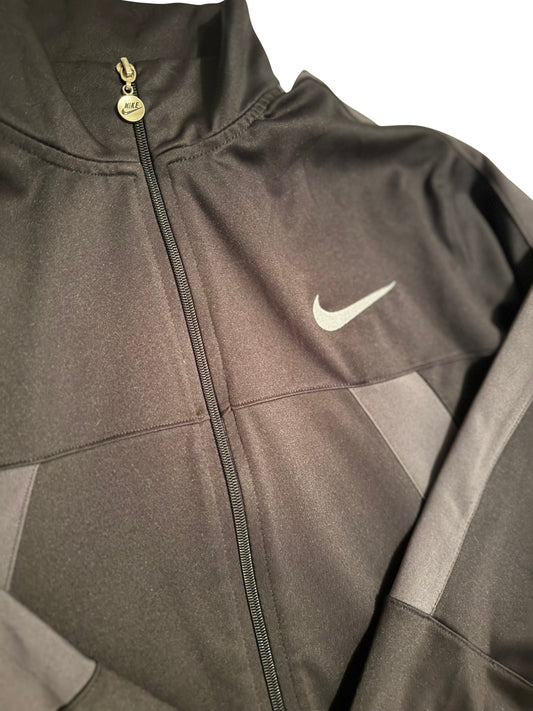 Nike Track Jacket – Dark Grey with Metallic Zip Pulls