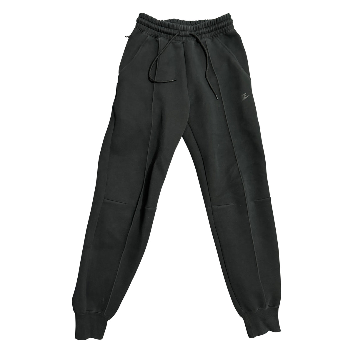 Nike Black Fleece Joggers – Tonal Swoosh (Women)