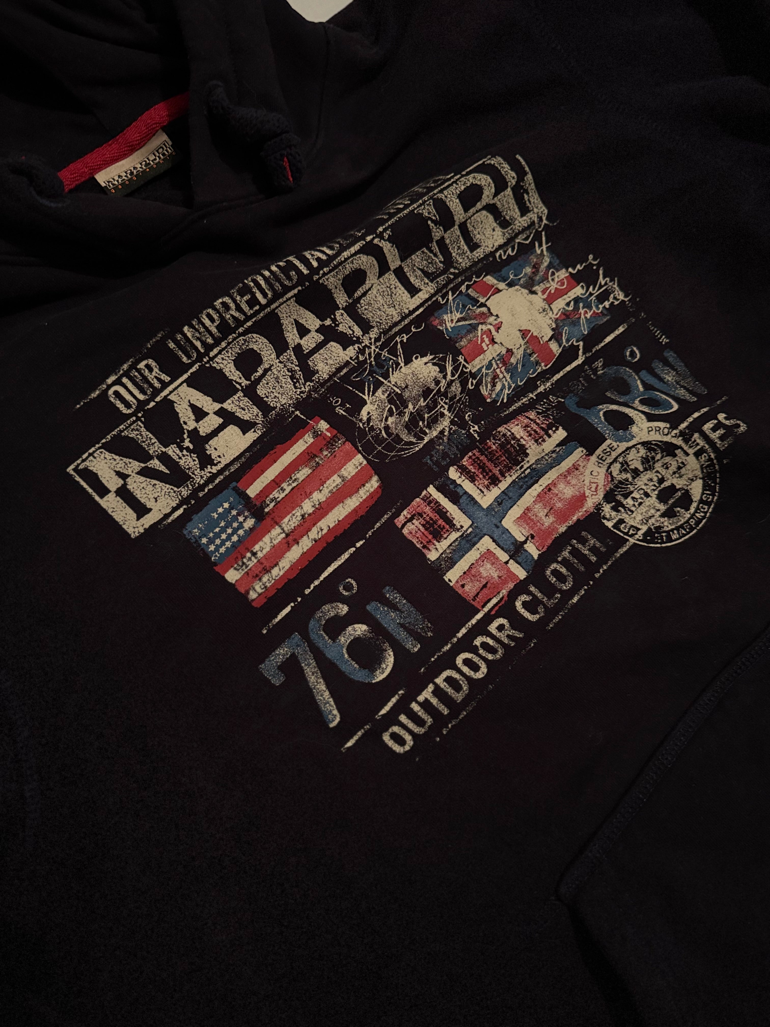 Napapijri Vintage Outdoor Hoodie – Navy