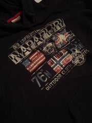 Napapijri Vintage Outdoor Hoodie – Navy
