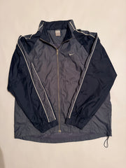 Nike Windbreaker Track Jacket – Navy & Grey