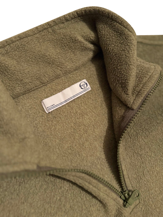 Sergio Tacchini 1/4 Zip Fleece – Olive Green
