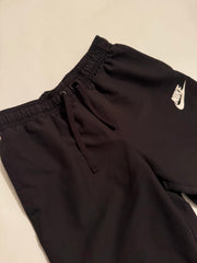 Nike Jogger Sweatpants – Black with Bold White Logo