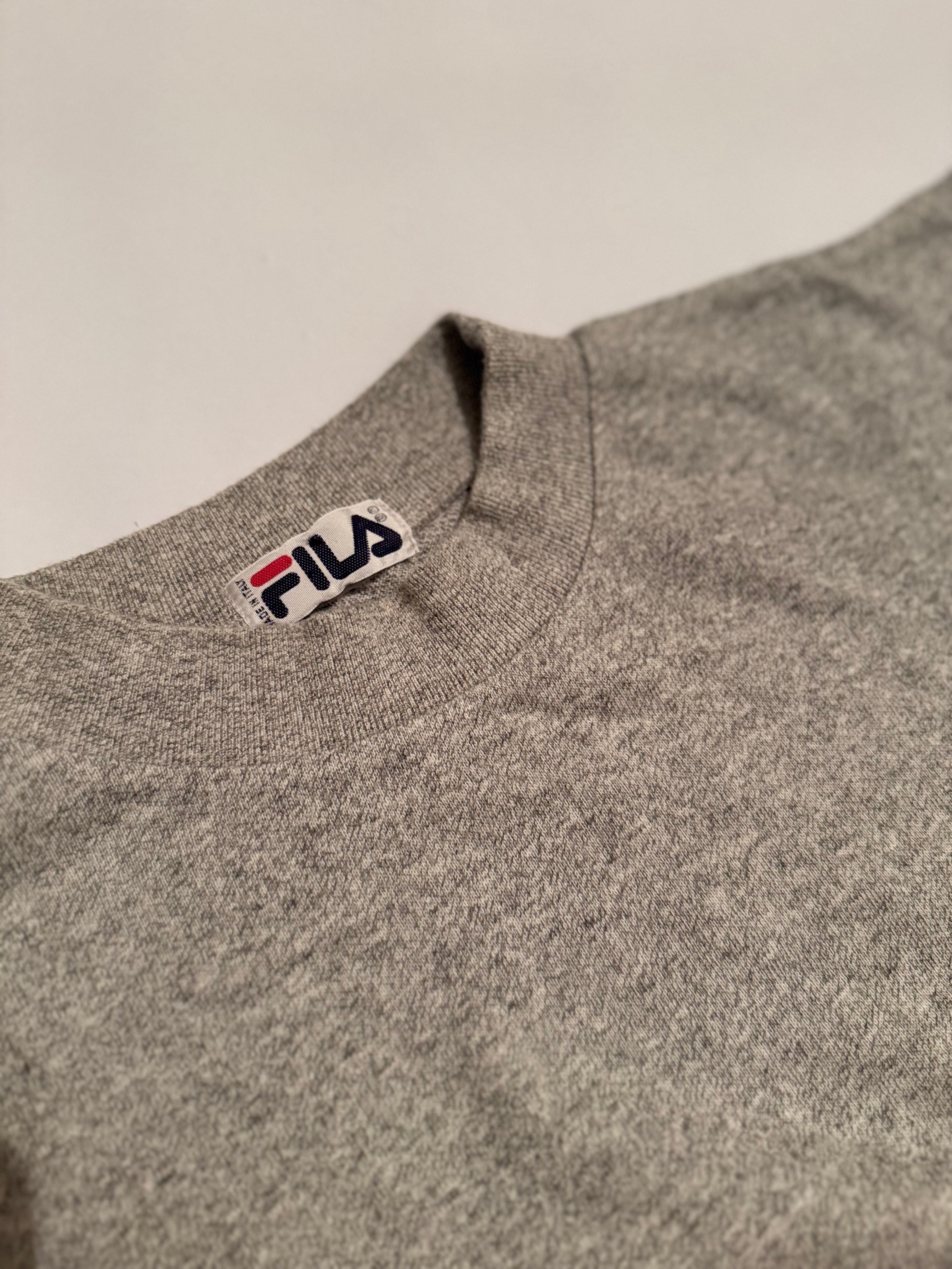 FILA Minimal Logo Sweatshirt – Grey