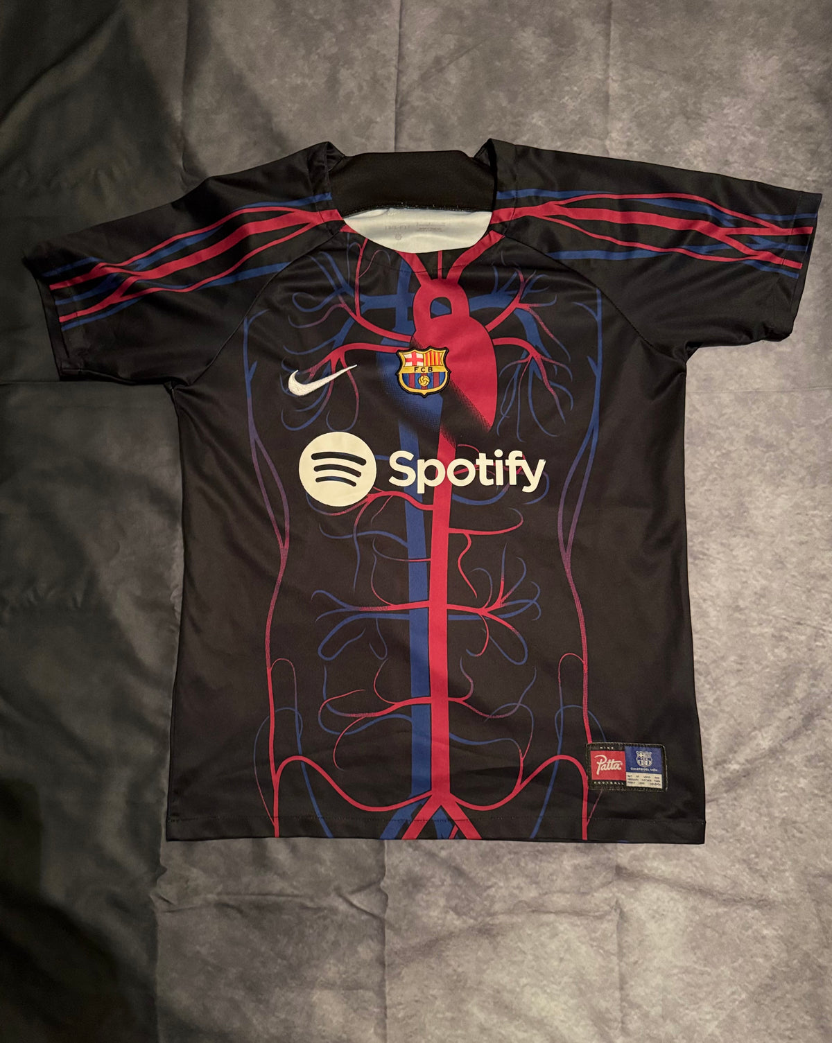 Nike x FC Barcelona x Patta Jersey – “Barça Circulatory System” – Special Edition