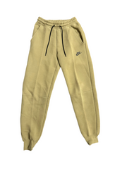 Nike Tech Fleece Full Zip Hoodie & Jogger Set – Olive Green (Women XS)
