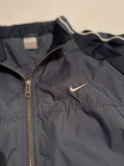 Nike Windbreaker Track Jacket – Navy & Grey