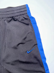 Nike Track Pants – Black with Royal Blue Side Panels