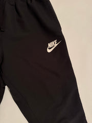 Nike Jogger Sweatpants – Black with Bold White Logo