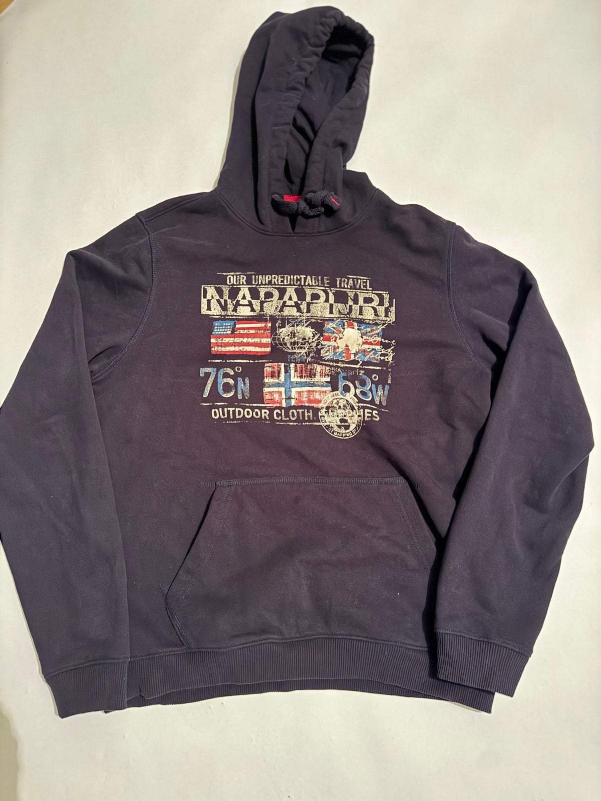 Napapijri Vintage Outdoor Hoodie – Navy